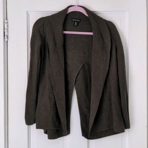 Brown Merino Wool Cardigan (Gently Used)